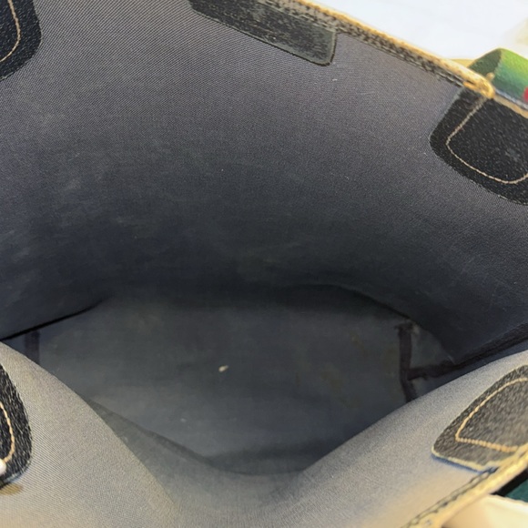 GUCCI TOTE BAG BLACK PVC Used Condition - Picture 15 of 17